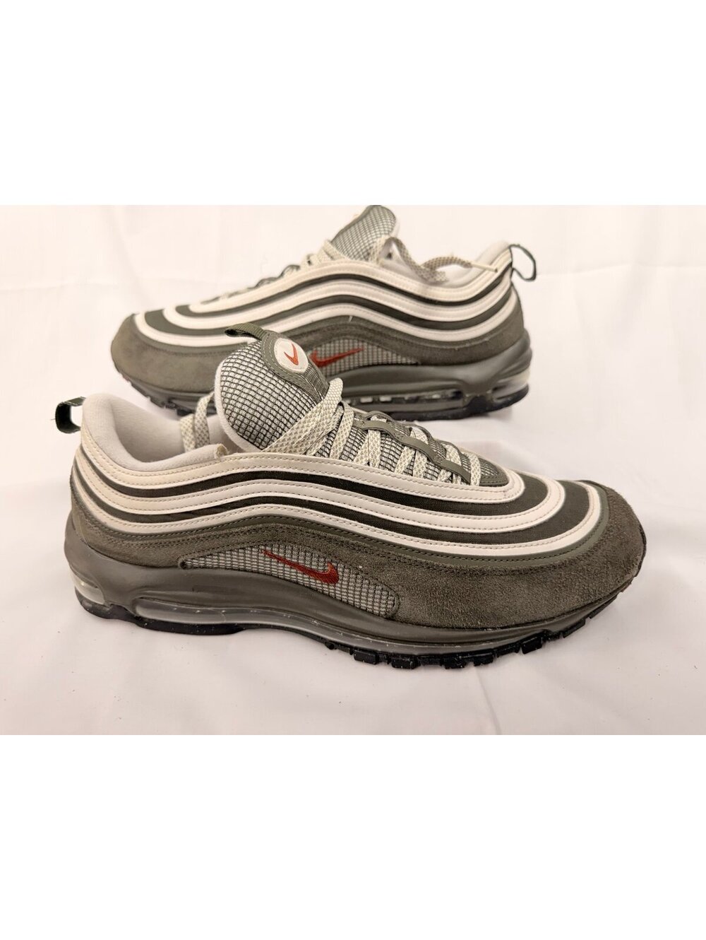 Nike Air Max 97 'Cargo Khaki Rugged Orange' size 15
